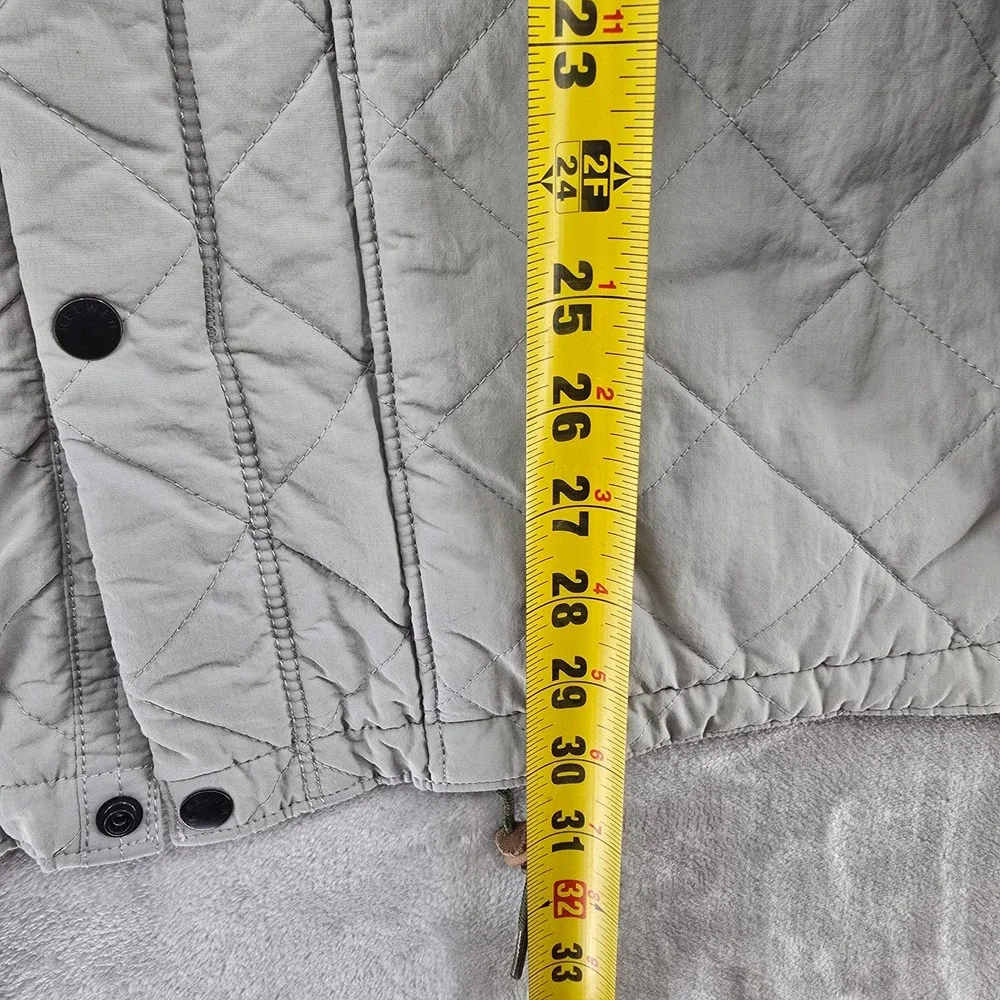 Relwen Size XL Quilted Tanker Jacket Utility Field Coat Light Grey Huckberry NEW